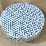 Bone Inlay Round Coffee Table